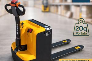 Transpallet Elettrico DETAS al LITIO 20q NUOVO
