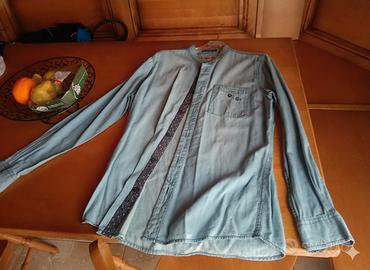 Camicia Cotton & Silk Denim Light -