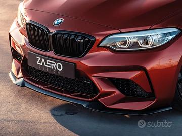 Labbro anteriore EVO-S per BMW M2 F87 Competition