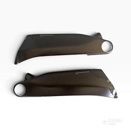 Cover/protezioni telaio originali Ducati in carbon