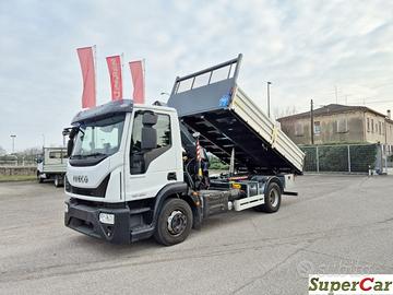 IVECO EUROCARGO 140-250 ribaltabile,gru,Radiocoman