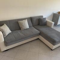 DIVANO LETTO ANGOLARE DOPPIO CONTENITORE 225x158