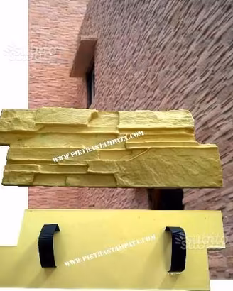 Stampo per intonaco stampato muro stampato pietra