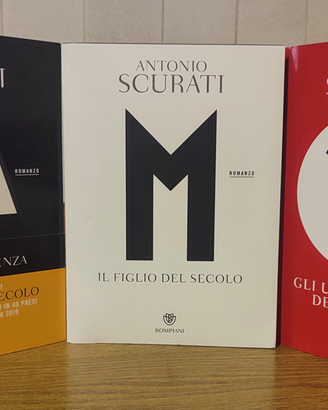 3 Libri Antonio Scurati (M. Il Figlio del secolo)