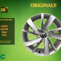 Cerchi in Lega ORIGINALI Volkswagen 16"