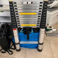 Scala 3,80 metri estensibile in alluminio