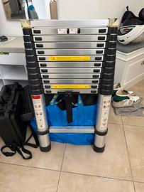 Scala 3,80 metri estensibile in alluminio