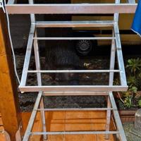 Scansia in ferro zincato per negozio ortofrutta