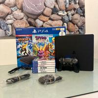 🔥 PS4 1TB + 6 Giochi + Controller – Perfetta –150€