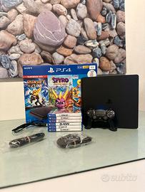 🔥 PS4 1TB + 6 Giochi + Controller – Perfetta –150€