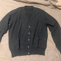 Maglione 100% cashmere grigio scuro taglia L