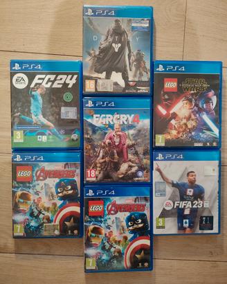 Giochi Ps4 - 8 giochi originali