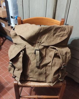 Zaino vintage militare