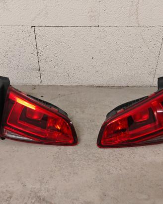 FARI POSTERIORI GOLF 7 GTI ORIGINALI ROSSO SCURO