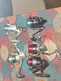 canne da pesca e mulinelli 