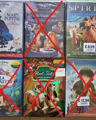 DVD Disney e vari (leggere la descrizione)