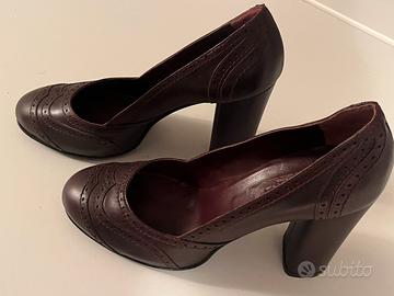 Scarpe  donna max mara bordeaux