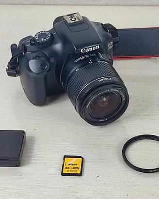 Reflex Canon 1100d Video HD Solo 600 Scatti!!