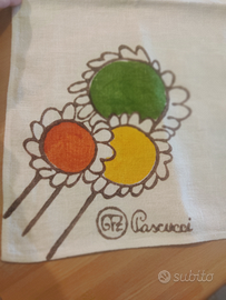 Tovaglia puro lino Stamperia Pascucci 1826