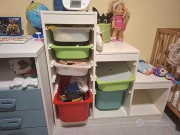 Struttura mobile TROFAST Ikea per giocattoli