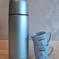 Thermos Acciaio Inox+2 tazzine caffè