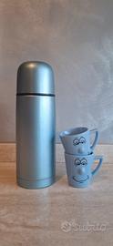 Thermos Acciaio Inox+2 tazzine caffè