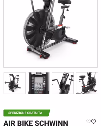 AIRBIKE SCHWINN NUOVA PER HYROX