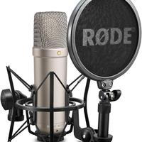 rode microfono + asta + software fl studio