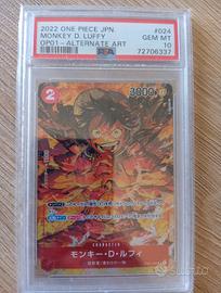 One piece Monkey D. Luffy grad PSA 10