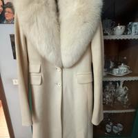Cappotto crema flavio castellani