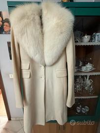 Cappotto crema flavio castellani