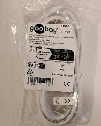 Cavo antenna coassiale – 1,5 metri