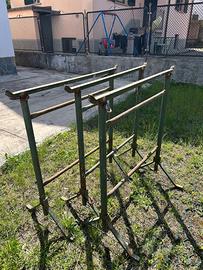 3 Cavalletti allungabili in altezza