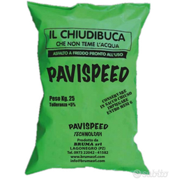 Asfalto a freddo in sacchi da 25 chili