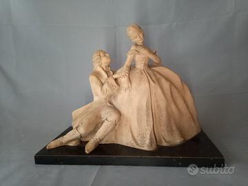 Salvatore Cipolla - Gli innamorati - terracotta