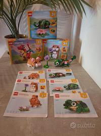 Lotto lego creator 3 in 1 drago ecc.