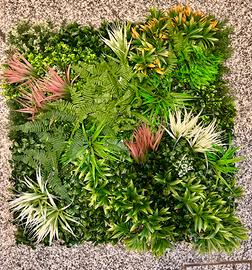 Siepe tropicale artificiale Jungle 1x1