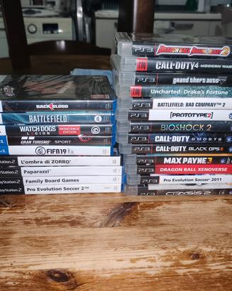 22 giochi per ps2/PS3/PS4/PS5 
