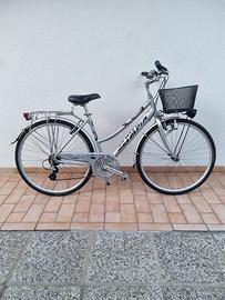 bici donna alluminio ruote da 38 marca olimpia