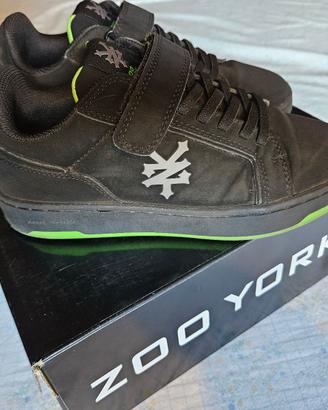 Scarpe Zoo York black/lime taglia 33,5