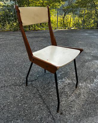 Tavolo e sedie RB ITALIA (Carlo Ratti) anni 50/60