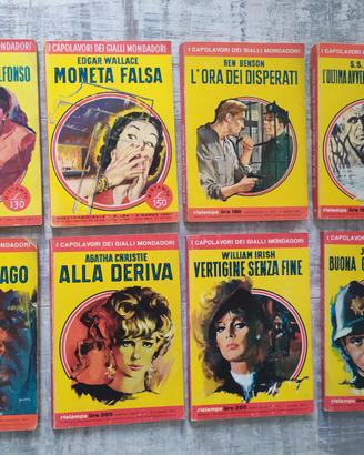 I capolavori dei gialli Mondadori - 8 volumi