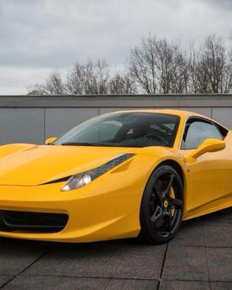 F 458 Italia gialla triplo strato