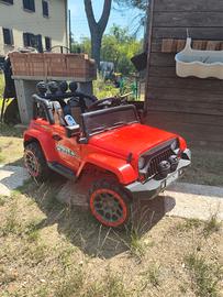 Jeep elettrica bambino 