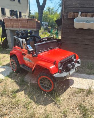 Jeep elettrica bambino 