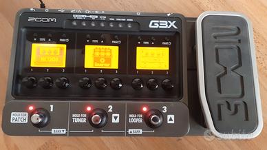 Zoom G3X Pedaliera Multieffetto per Chitarra