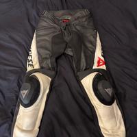 Pantaloni moto pelle Dainese Delta Pro C2