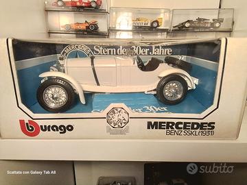 Modellino MERCEDES SSKL 1931 BURAGO DIAMONDS RARA