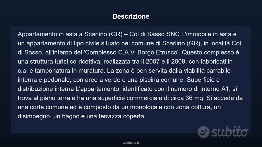 Appartamento – Scarlino, Imposto - Vista 3