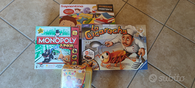 Giochi da tavolo bambini